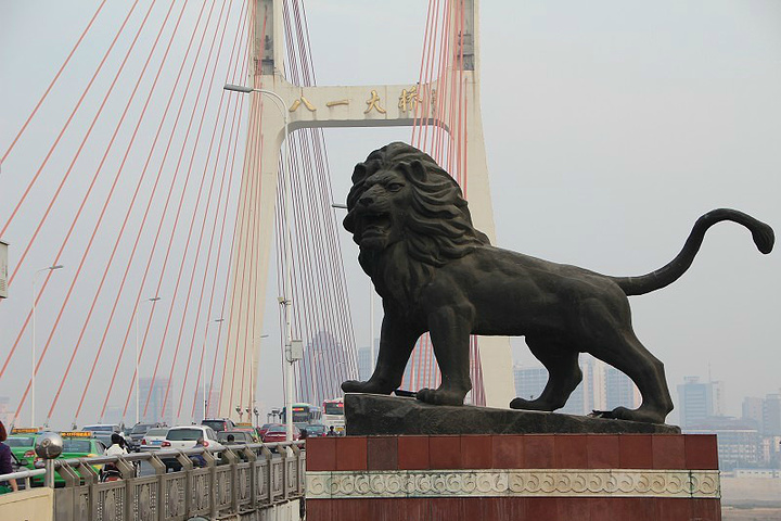 后来,桥上交通日益繁忙,"八一桥"显得越来越不堪重负,于1995年11月5日