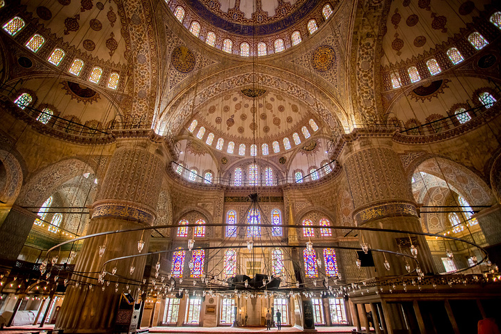 2018提醒所有的游客,我们去参观清真寺, 要尊重