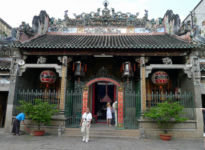 2018天后庙位于越南胡志明市堤岸的唐人街,是