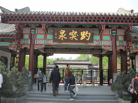 趵突泉景区旅游景点攻略图