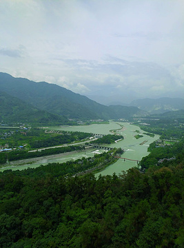 都江堰景区旅游景点攻略图