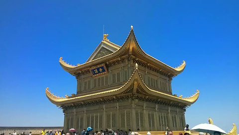 金顶旅游景点攻略图