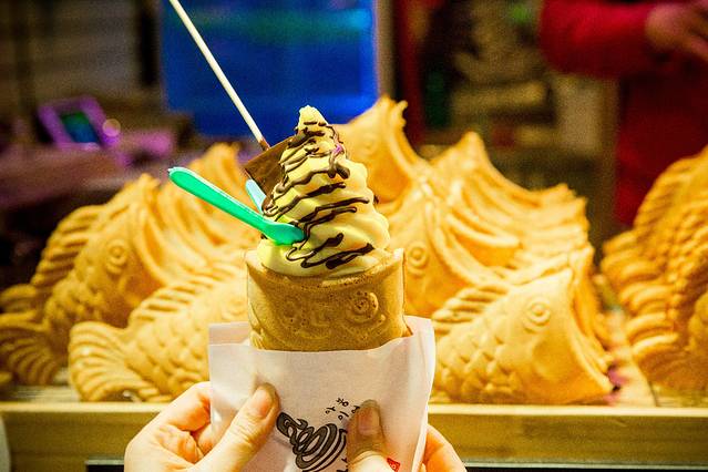 阿鲷 鲷鱼烧冰淇淋(弘大店) 