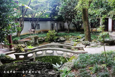 婺州公园旅游景点攻略图
