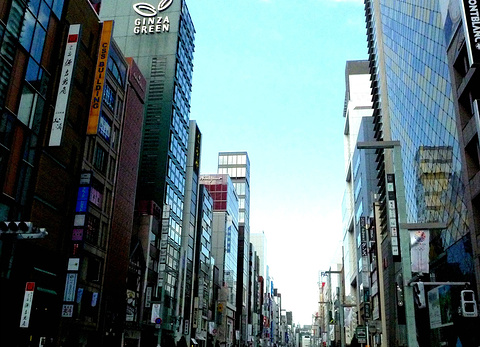 银座旅游景点攻略图