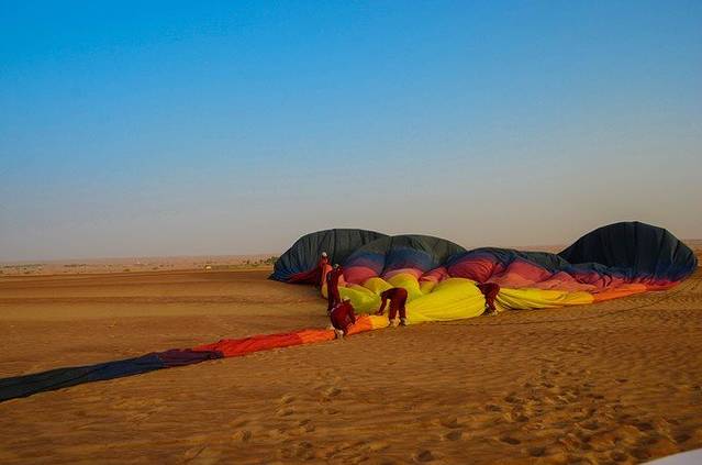 阿联酋热气球探险