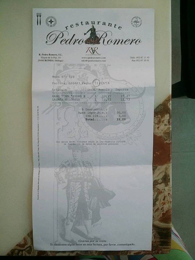 Restaurante Pedro Romero