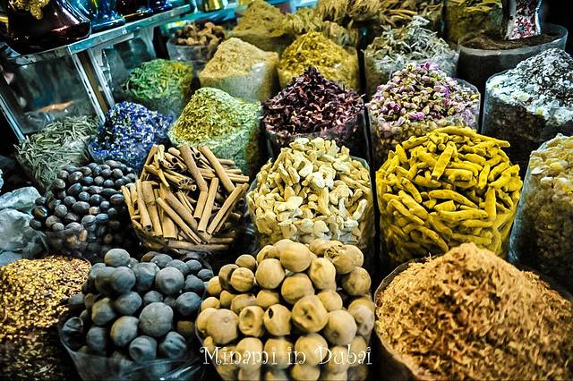 迪拜黄金香料市场