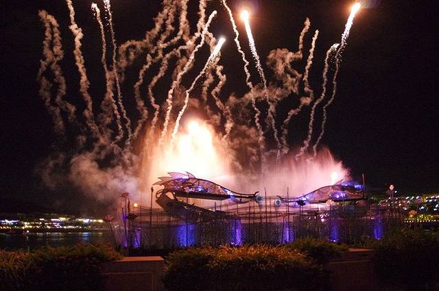 新加坡圣淘沙仙鹤芭蕾表演