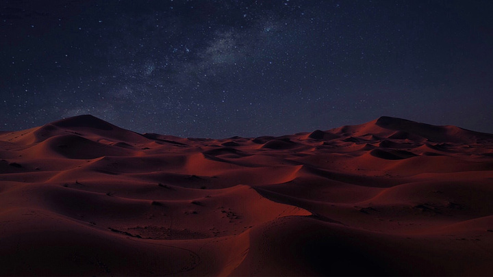 沙漠夜晚,沙漠,沙漠风景_大山谷图库