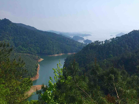 千岛湖景区旅游景点攻略图