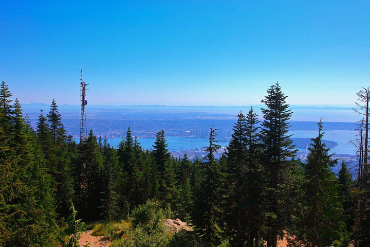 2017山顶是欣赏温哥华全景的最佳场所,温哥华