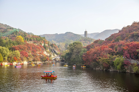 红叶谷旅游景点攻略图