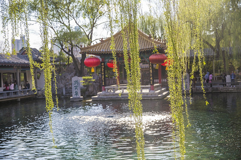 趵突泉景区旅游景点攻略图