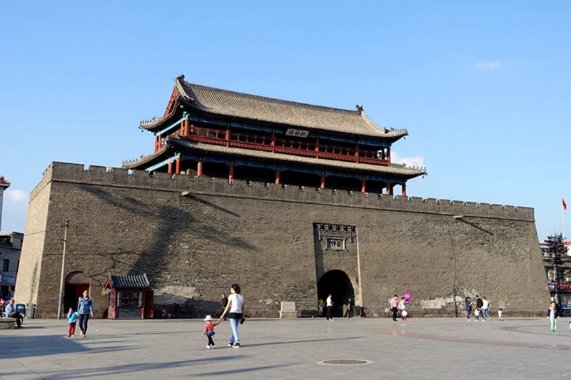 宣化拱极楼正面图片,宣化钟楼图片,宣化南门楼图片(第2页)_大山谷图库
