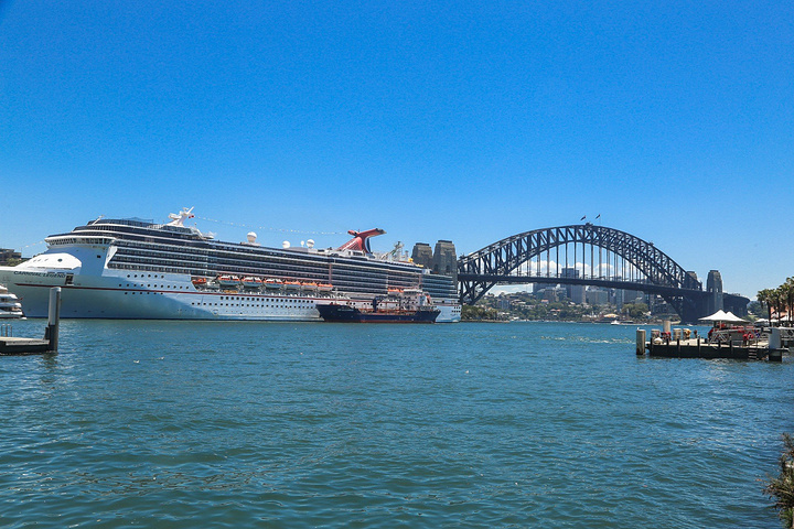海港大桥(sydneyharbourbridge)位于悉尼歌剧院的西边,是悉尼的标志性