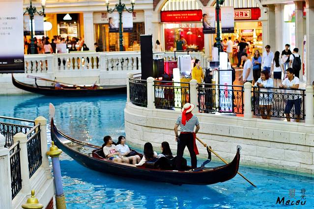 贡多拉船体验之旅（澳门威尼斯人）