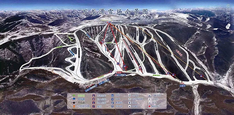 万龙滑雪场旅游景点攻略图