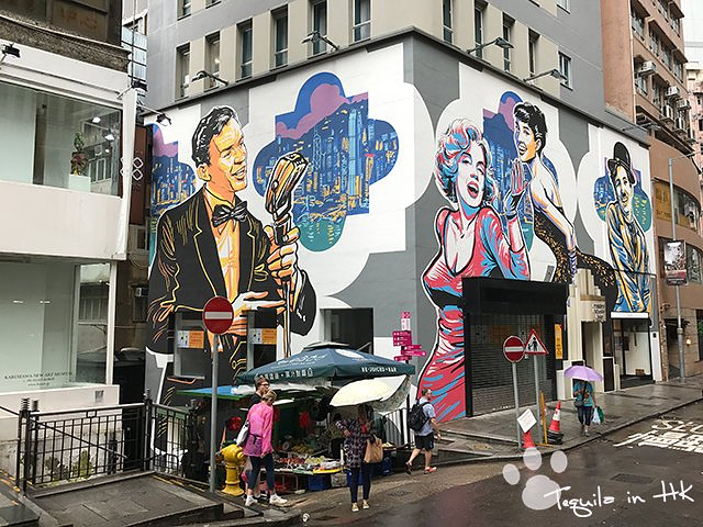 西环泳棚一样,在ins爆红的一面涂鸦墙_中环 的