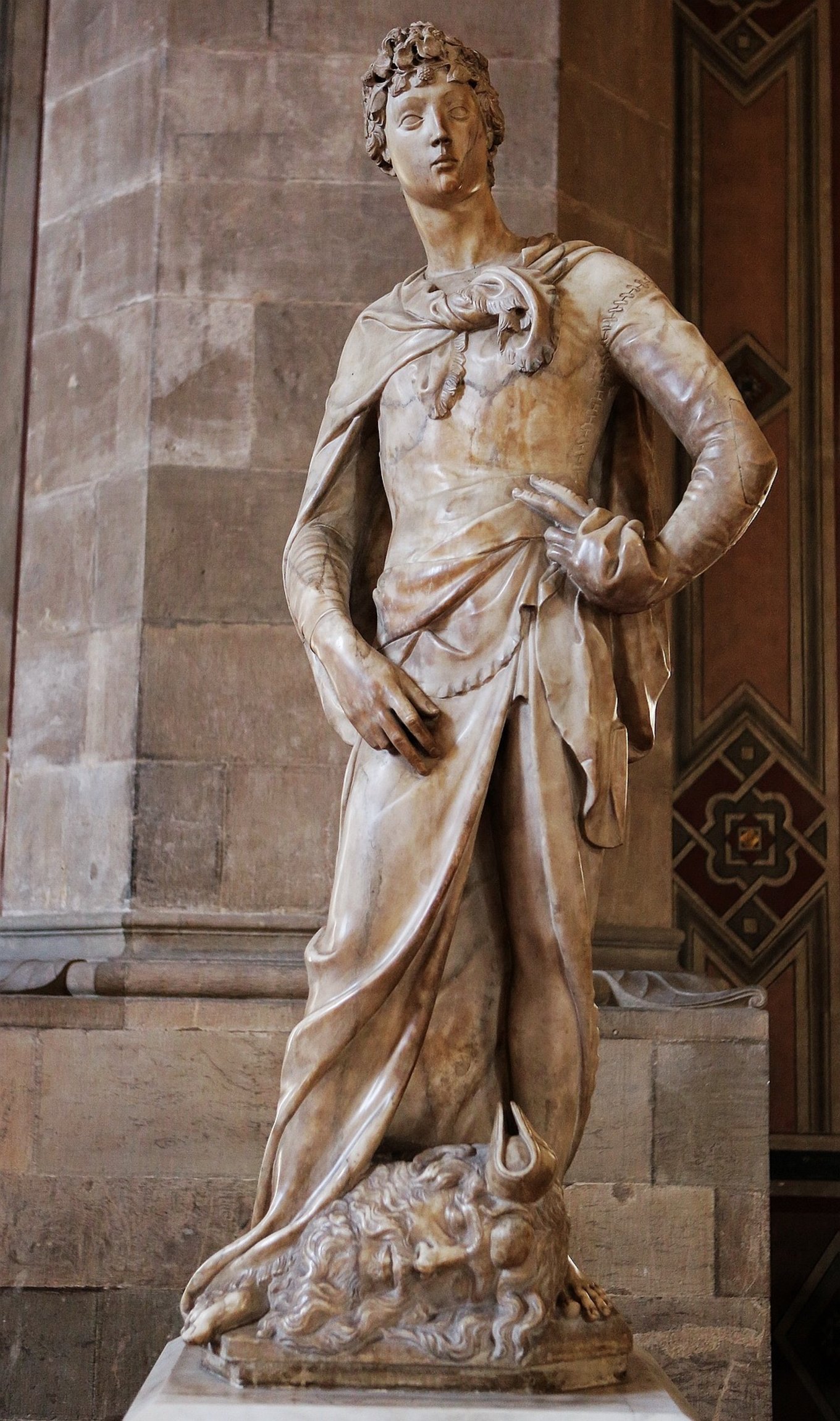 多纳泰罗另一件名作,名字忘了还有这件也是镇馆之宝巴杰罗博物馆出来