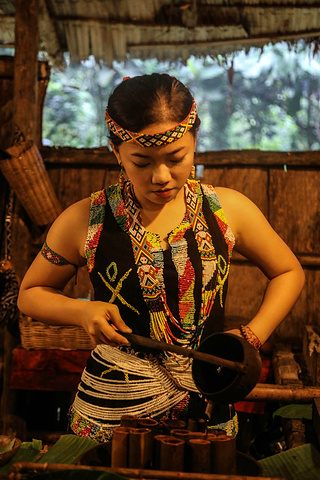 但是他们的舞蹈非常非常的棒~就是我们的华裔讲解不