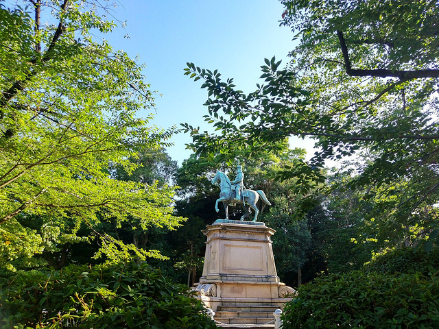 21公园的地板上时常有一大群鸽子觅食 它们丝毫不畏惧游客的存在 可谓是和谐共处 那场景确实有趣 上野公园 评论 去哪儿攻略