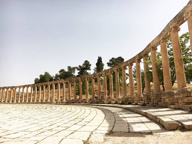 杰拉什罗马古城遗址