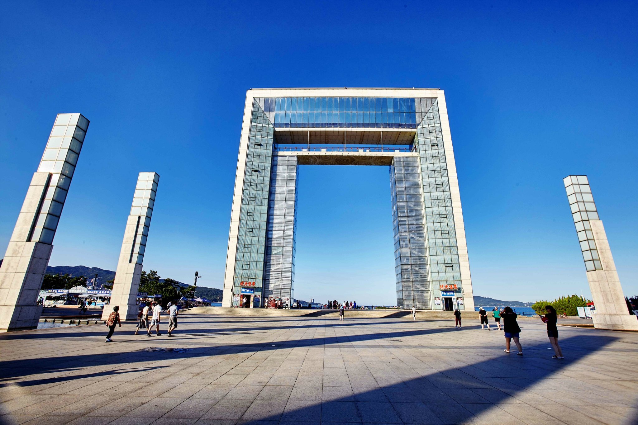 2023威海幸福门游玩攻略,.,硬币都可以,我用的微信.【去哪儿攻略】