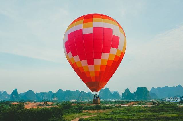 燕莎热气球飞行体验