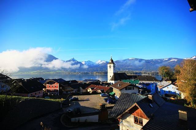 萨尔茨卡默古特地区圣沃尔夫冈