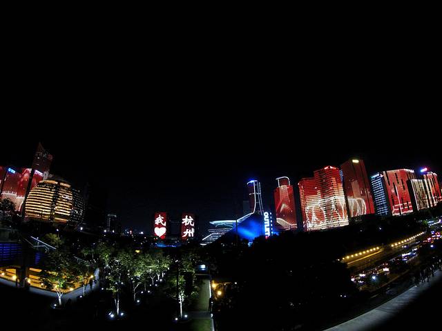 钱江新城灯光秀