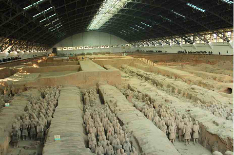 秦始皇兵马俑博物馆旅游景点攻略图