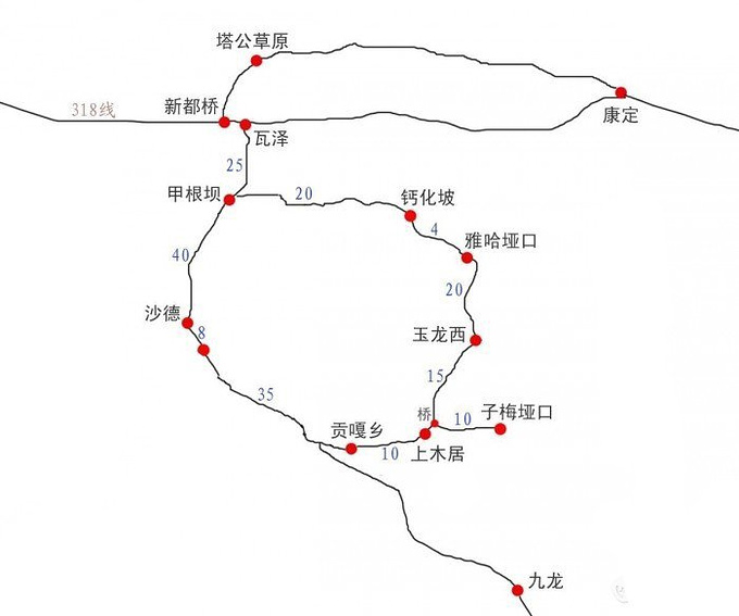 十月中旬的新都桥啥样子我来告诉你