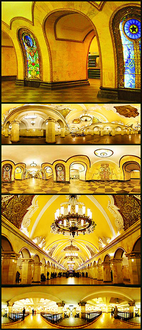 莫斯科地铁图片