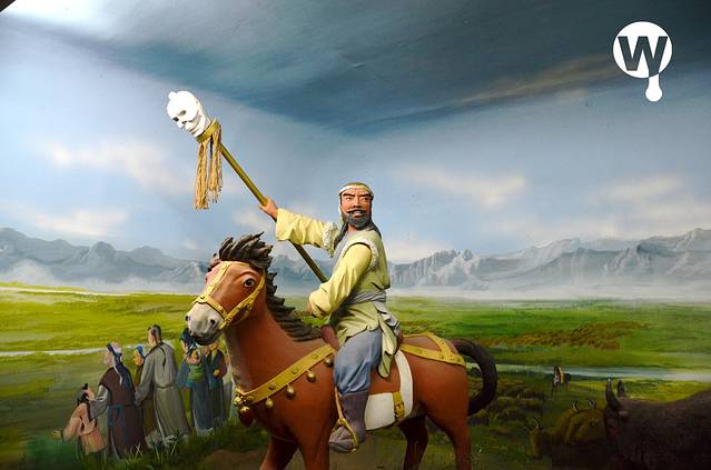 西夏史话塑像馆