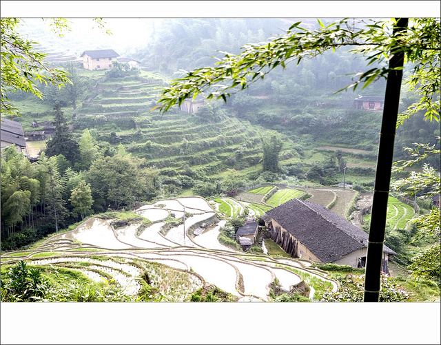 江西崇义县丰州乡小坑梯田自驾行摄