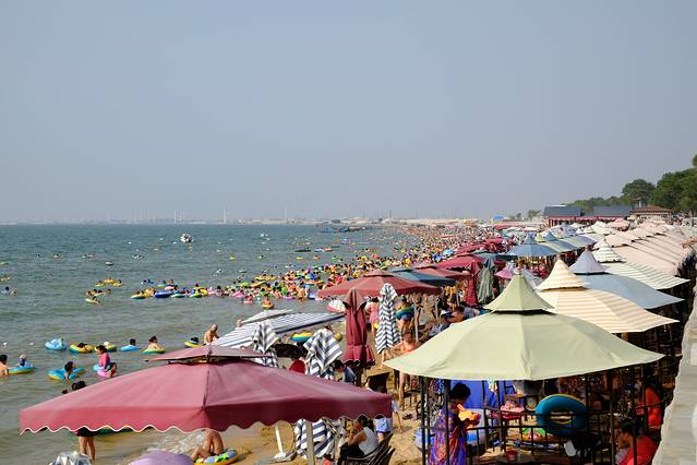 白沙湾中心浴场