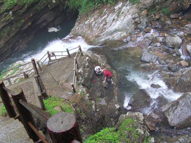 井冈山风景名胜区-彩虹瀑