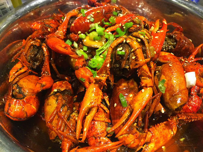 雪松路小龙虾图片