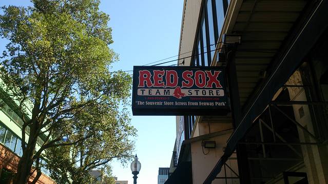 波士顿红袜队纪念品店