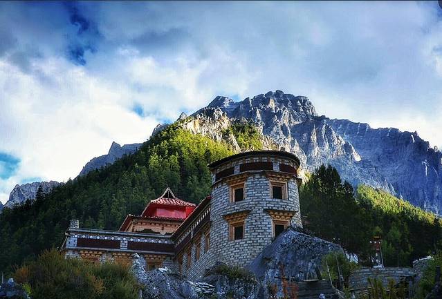稻城亚丁风景区-冲古寺