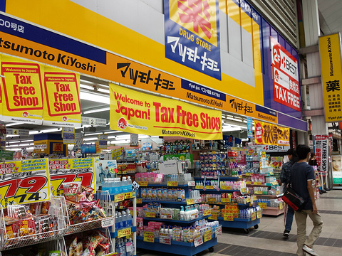 下通购物街旅游景点攻略图