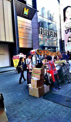 2017鸡蛋糕很好吃 韩国当地特色小吃_明洞评