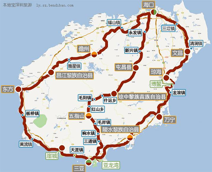 海南旅游攻略自由行最佳线路 (海南旅游攻略一览)