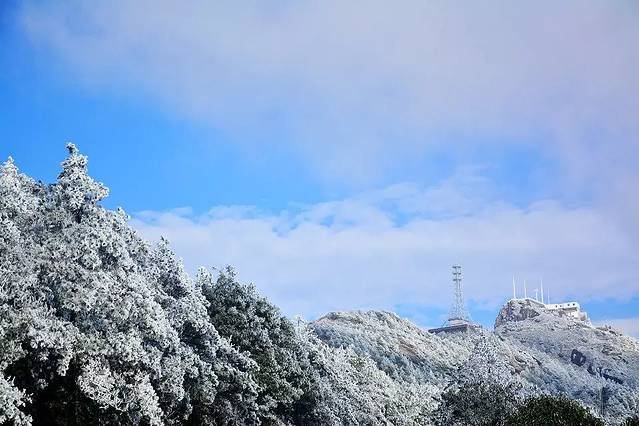 【德化九仙山】一场不期而遇的雾凇,邂逅火