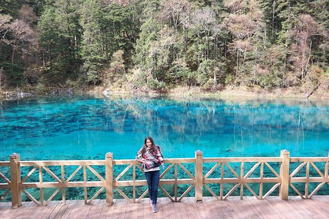 五彩池旅游景点攻略图
