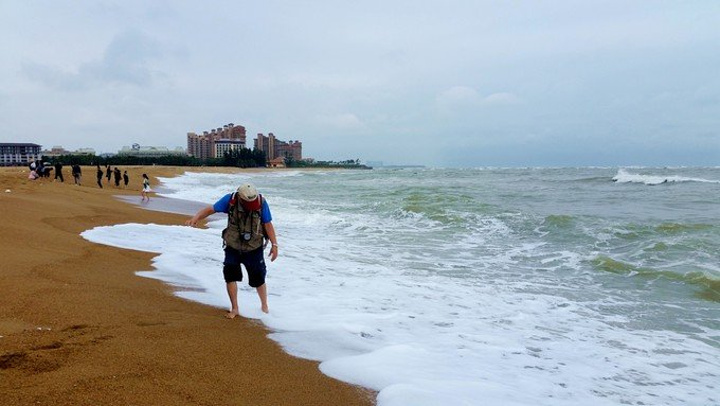 2017海南岛的母亲河万泉河水从这里流向太平