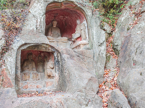千佛岩旅游景点图片