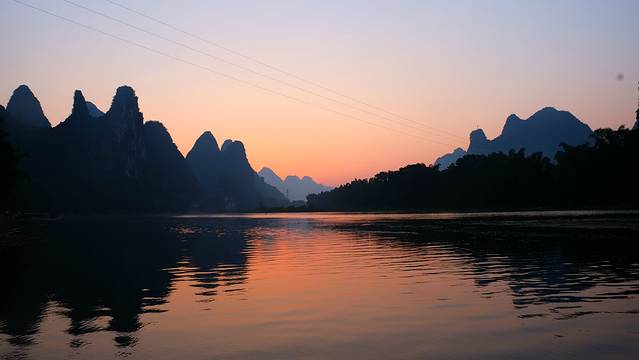 漓江风景区-黄布倒影