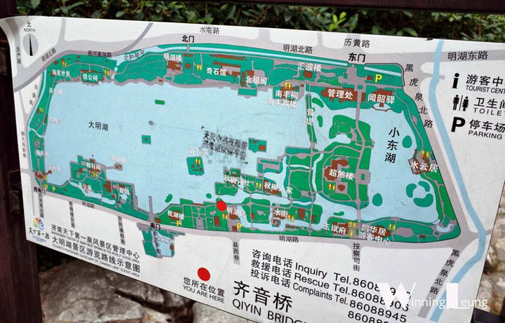 在宾馆放下行李之后,我们就出发游览了_大明湖景区"的评论图片